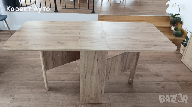 Разтегателна маса със столове , снимка 5 - Маси - 54082243