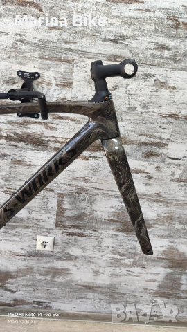 Карбонова шосейна рамка Specialized Roubaix SL8 S-Works Future Shock 3.0  | 52, снимка 2 - Части за велосипеди - 55237969