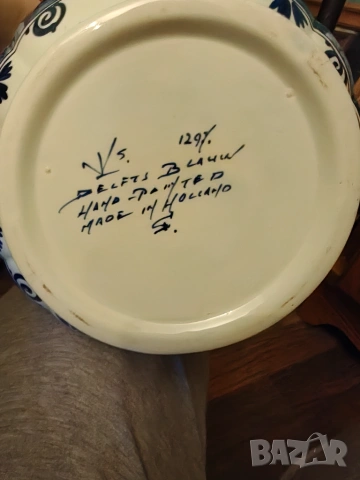 Delft страхотна нощна лампа., снимка 4 - Настолни лампи - 55002821