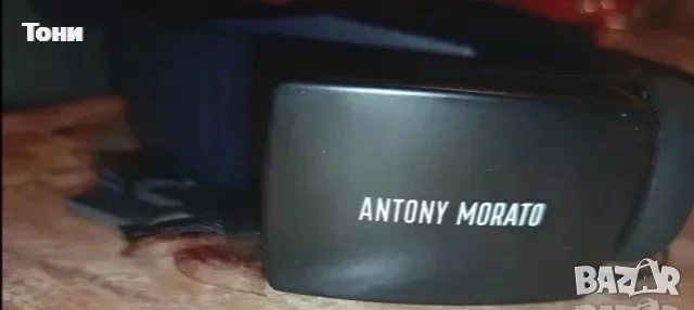 ANTONY MORATO Оригинал Италиански Мъжки Нов Колан Изцяло от Естествена Кожа М/90см, снимка 9 - Колани - 55158924