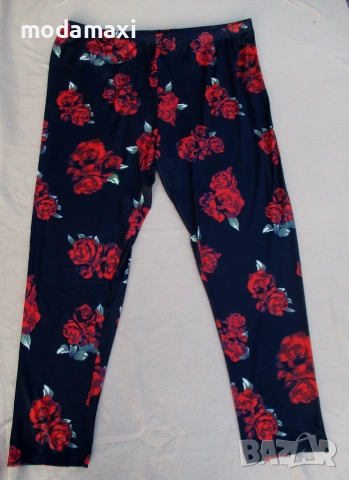 4XL/5XL  Нов   клин/панталон с рози 