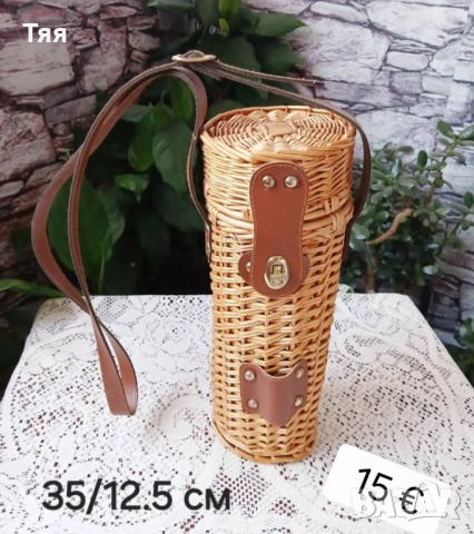 Плетени кошници, снимка 4 - Декорация за дома - 54605335
