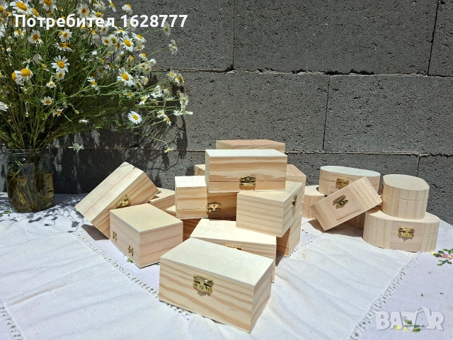 Дървени кутийки за арт идеи и творчество, снимка 2 - Декорация за дома - 54677473