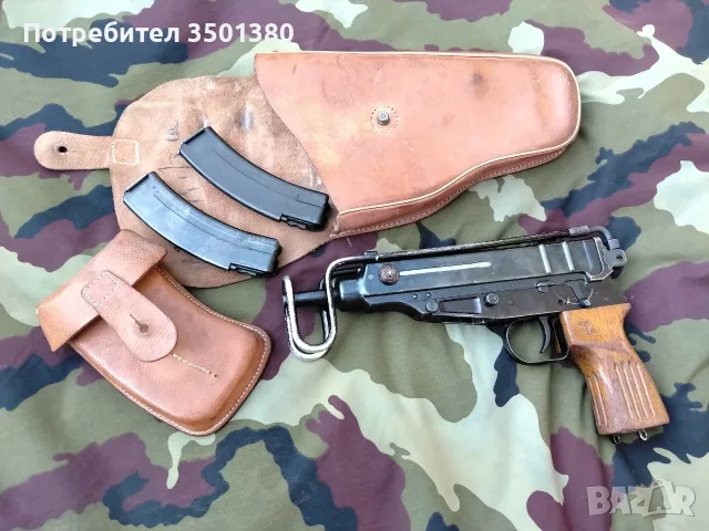 Картечен пистолет  Sa vz. 61 Skorpion, снимка 5 - Бойно оръжие - 55355094