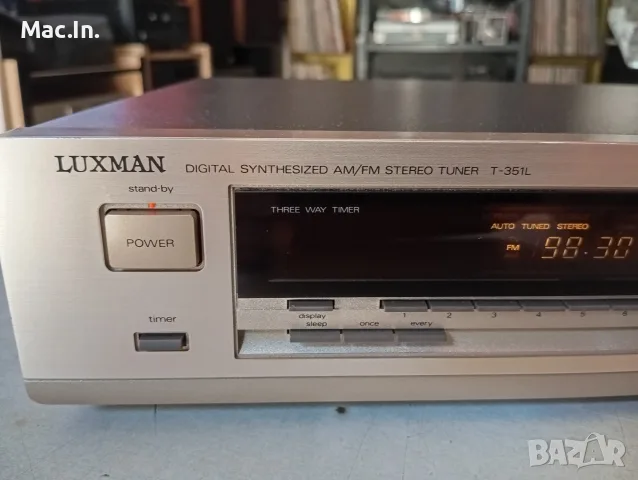 Тунер LUXMAN T-351 L Gold, снимка 2 - Аудиосистеми - 55554920