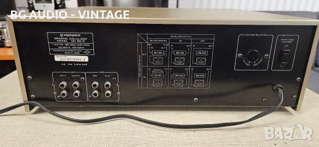 Pioneer SG-9 + Pioneer SR-9 еквалайзер и процесор, снимка 5 - Ресийвъри, усилватели, смесителни пултове - 54151578