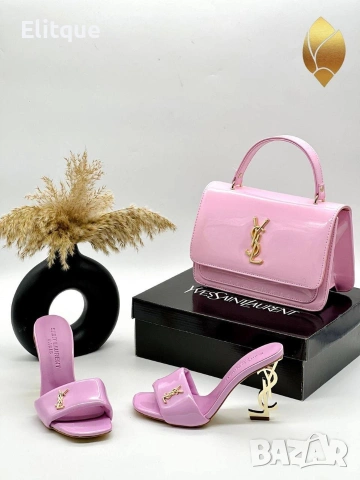 обувки на ток  ysl saint laurent , снимка 7 - Дамски обувки на ток - 54308744