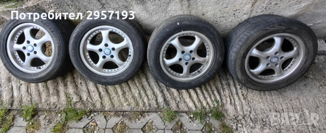 Алуминиеви джанти за Мерцедес 16 5х112 AEZ, снимка 5 - Гуми и джанти - 54811499