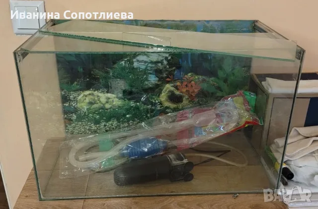 Аквариум за рибки 40 л. , снимка 2 - Аквариуми - 55595757
