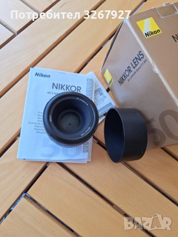 Nikon AF-S Nikkor 50mm 1.8G, снимка 3 - Обективи и филтри - 53967385