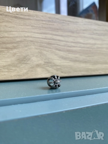Сребърни талисмани Пандора / Pandora, коронка и лапичка , снимка 4 - Други - 55416050