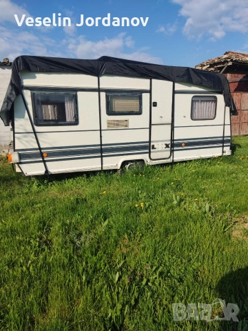 Продавам каравана Bürstner 485 TN LUX – 4 местна, регистрирана, с форселт, снимка 2 - Каравани и кемпери - 54267600