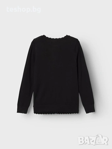 Жилетка Name IT Nkfvamone LS Knit Card K Noos за момичета 146-152 см, снимка 4 - Детски пуловери и жилетки - 54181058