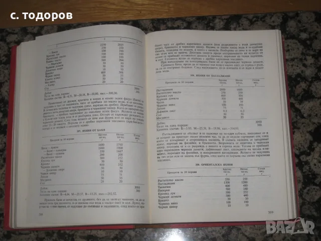 Единен сборник рецепти за заведенията за обществено хранене, снимка 7 - Кулинария - 55646233