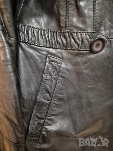 Зимно Дамско яке от естествена кожа размер М, снимка 5 - Якета - 53990027