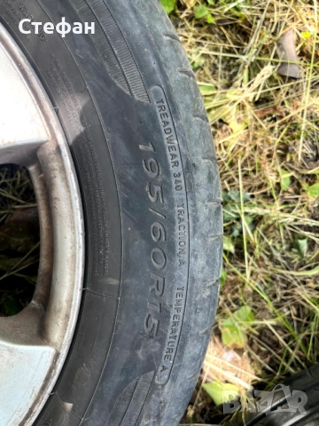  Продавам алуминиеви джанти Mitsubishi 15 цола 4x114.3, снимка 10 - Гуми и джанти - 54675240