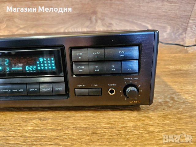 CD Player Onkyo DX-6810 – Японска аудио класика от златната ера на кристалния дигитален звук, снимка 4 - Декове - 55043967