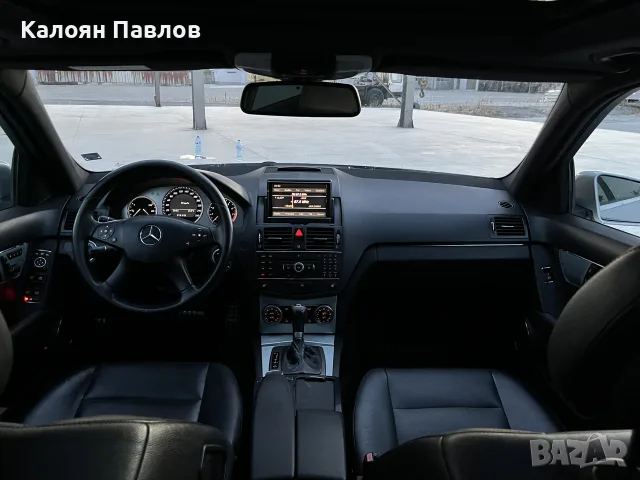Mercedes-Benz C350/Бензин-Газ/NAVI/Подгрев/Двойна панорама, снимка 9 - Автомобили и джипове - 55374850