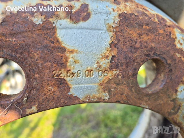 Гума с джанта за ДАФ XF, влекач, снимка 8 - Гуми и джанти - 54004975