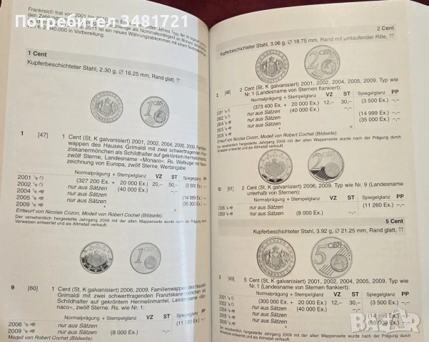 Каталог - европейски монети / Euro Münzkatalog 2011. Die Münzen der Europäischen Währungsunion, снимка 10 - Други - 55065054
