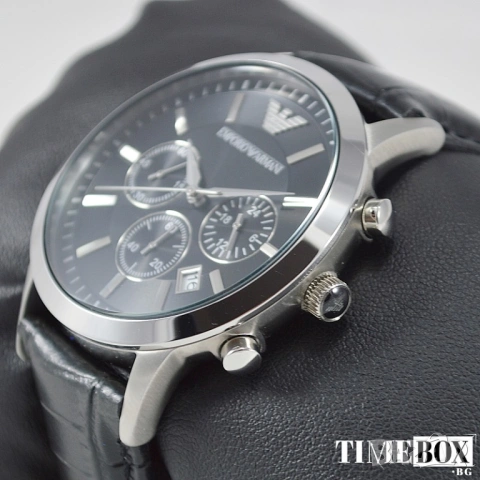 Emporio Armani AR2447 Renato Chronograph, снимка 8 - Мъжки - 47393529
