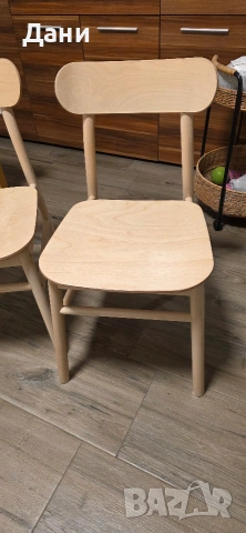 Дървен стол - IKEA RONNINGE