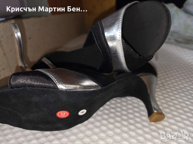 дамски обувки за танци (често наричани „танцувални скарпини“), снимка 3 - Дамски обувки на ток - 54651269