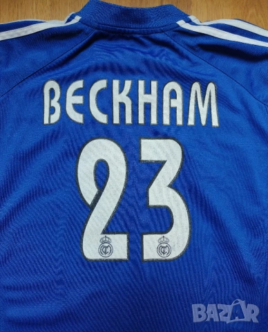 Real Madrid / #23 Beckham - детска футболна тениска Реал Мадрид, снимка 2 - Детски тениски и потници - 54490009