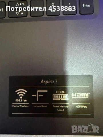 Нов Acer Aspire 3 N19H1, снимка 6 - Лаптопи за дома - 54478143