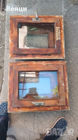 МАЛКИ ДЪРВЕНИ Двукрилни прозорци, снимка 5 - Дограми - 54343001