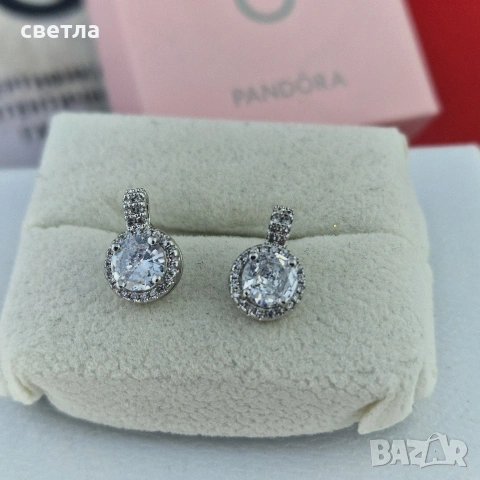 Обеци Pandora, снимка 9 - Обеци - 54012050