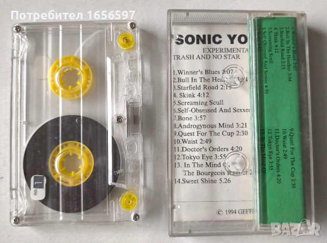 Sonic Youth, снимка 4 - Аудио касети - 54439199
