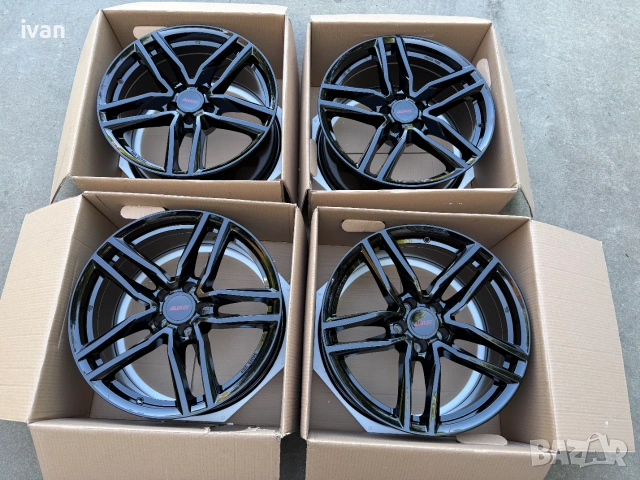 4 бр. чисто нови алуминиеви джанти Alutec 19 цола 5x112, централен отвор 66.5, ET20, 9J, снимка 9 - Гуми и джанти - 55240416