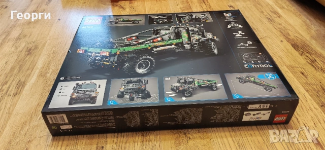LEGO Technic 42129 Trial Камион 4x4 Mercedes-Benz Zetros С ДИСТАНЦИОННО, снимка 9 - Конструктори - 54557265