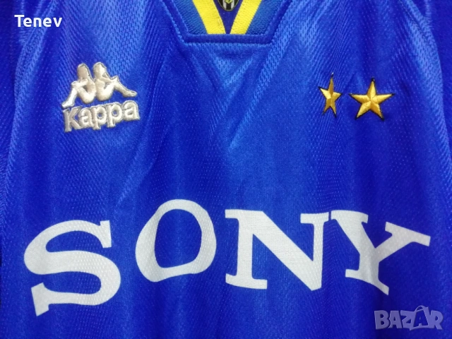 Juventus 1996 1997 Trofeo Berlusconi Kappa Vintage Pre Season Ювентус ретро, снимка 5 - Тениски - 38009831