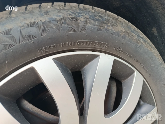  Почти НОВИ Летни Гуми Falken 205/55/16 с Джанти 5х110 за Opel Zafira/Astra