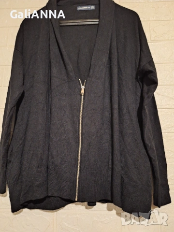 СТРАХОТНА БЛУЗА С ЦИП ZARA РАЗМЕР 2XL-3XL