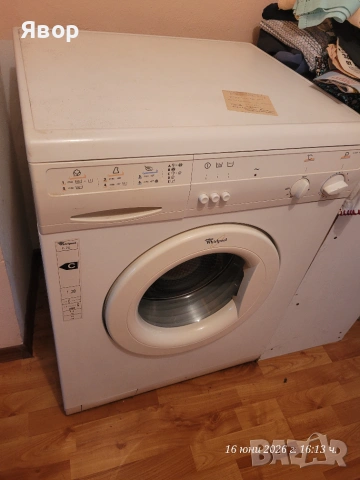 Пералня Whirpool работеща стара но запазена , снимка 2 - Перални - 54974182