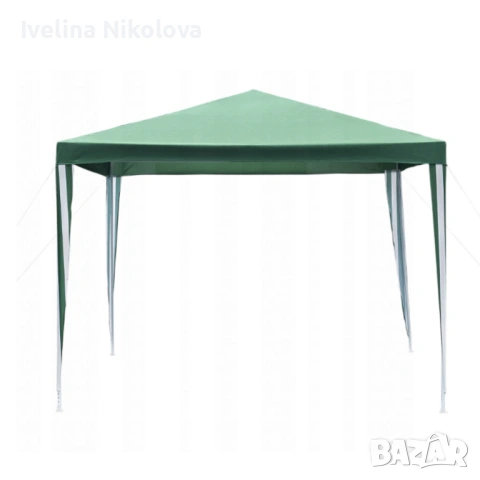 Сгъваема градинска шатра тип павилион 3 х 3 метра - водоустойчива и стабилна, снимка 6 - Градински мебели, декорация  - 54154884