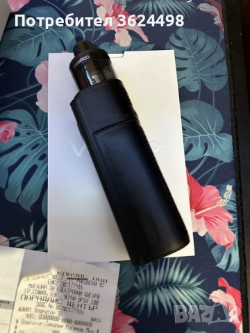 Вейп VooPoo Drag X3 Pod Kit + 21700 Molicel батерия / Остатъчна гаранция, снимка 4 - Електронни цигари - 55480761