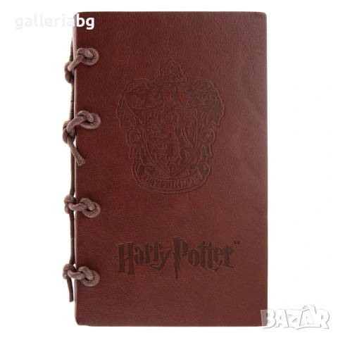 Луксозен кожен тефтер Harry Potter Gryffindor – еко кожа, винтидж
