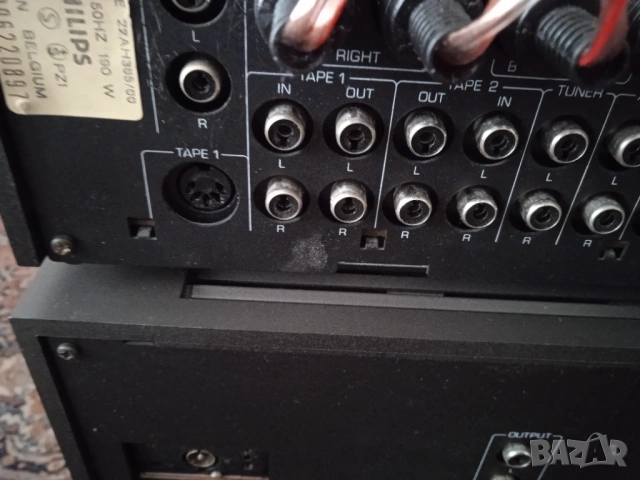 Philips-класически комплект усилвател и тунер, снимка 9 - Ресийвъри, усилватели, смесителни пултове - 54105636