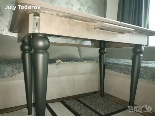 Разтегателна трапезна маса , снимка 2 - Маси - 55479811