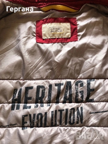 Мъжко яке с Пух за пролет и есен CAMEL AKTIVE, снимка 4 - Якета - 54008418