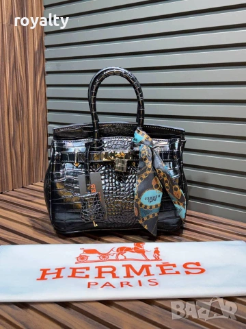 Hermes Нова Дамска Кожена Чанта Ерме Различни Цветове , снимка 11 - Чанти - 55288839