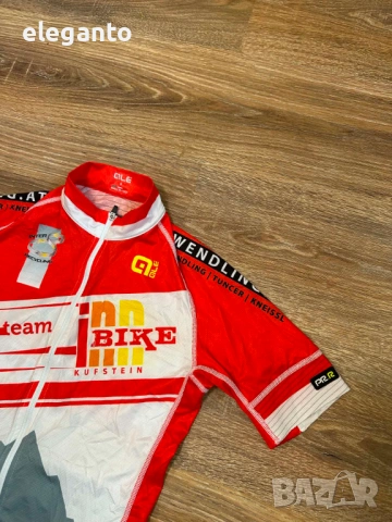 Мъжко вело джърси Ale Italy PR.R 2.0 Full zipper Pro Jersey , S размер, снимка 3 - Тениски - 54572449