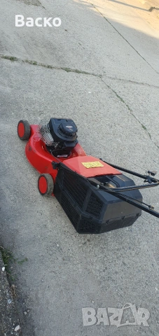 Бензинова косачка с кош Briggs Stratton , снимка 7 - Градинска техника - 55069782