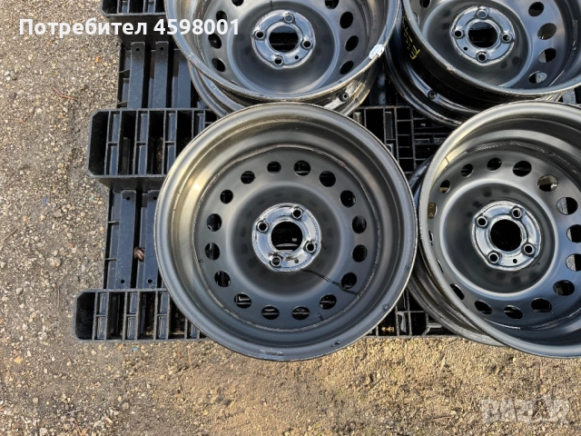 4бр.Оригинални джанти 15цола 4x100 за Renault Modus,Nissan Micra,Dacia, снимка 16 - Гуми и джанти - 54010913