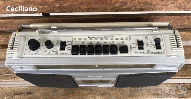 Радиокасетофон SIEMENS RM 764, снимка 7 - Радиокасетофони, транзистори - 54990803