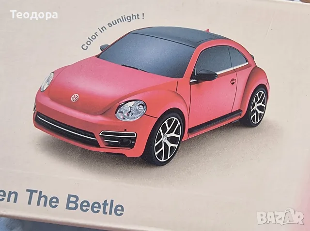 Радиоуправляема количка VW Beetle 1:24, снимка 6 - Коли, камиони, мотори, писти - 55417755